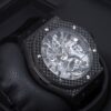 ウブロ クラシックフュージョン トゥールビヨン Ref.504.QX.0110.LR カーボン スケルトン文字盤 美中古 ymrt6gru 商品画像5