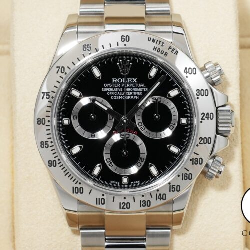 ロレックス デイトナ Ref.116520 ステンレススチール ブラック文字盤 美品 rpswc7it 商品画像1