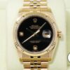 ロレックス デイトジャスト Ref.116238 イエローゴールド オニキス文字盤 美中古 aver8w6m 商品画像1