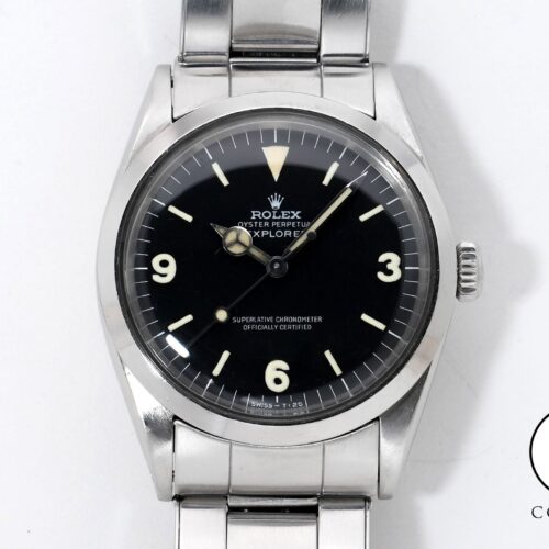 ロレックス エクスプローラーI Ref.1016 ステンレススチール ブラック文字盤 中古 cts5xtsb 商品画像1