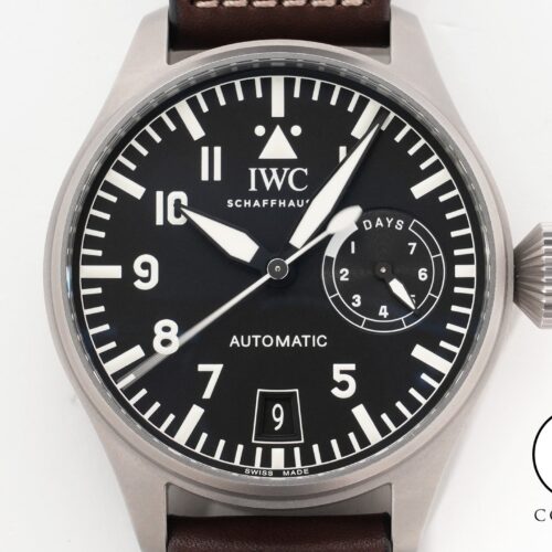 IWC ビッグパイロットウォッチ トリビュート・トゥ 5002 サファリ Ref.IW501007 チタニウム ブラック文字盤 中古 fxcov8wv 商品画像1