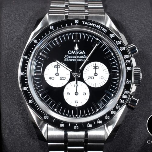 オメガ スピードマスター ムーンウォッチ プロフェッショナル Ref.310.30.42.50.01.004 ステンレススチール ブラックxホワイト文字盤 未使用 q4zv4dxo 商品画像1