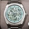 パルミジャーニフルリエ トンダ PF スケルトン スレートグリーン Ref.PFC912-1020002-100182 ステンレススチール/プラチナ スケルトン文字盤 未使用 8bx2mar2 商品画像1