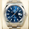 ロレックス デイトジャスト41 Ref.126300 ステンレススチール ブライトブルー文字盤 オイスターブレスレット 中古 vehzd3ih 商品画像2