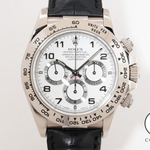 ロレックス デイトナ エルプリメロ Ref.16519 ホワイトゴールド ホワイトアラビア文字盤 中古 7u2vb3zp 商品画像1