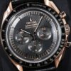 オメガ スピードマスター ムーンウォッチ プロフェッショナル コーアクシャル マスター クロノメーター クロノグラフ 42MM Ref.310.63.42.50.01.001 セドナゴールド ブラック文字盤 美品 a2vbbkk7 商品画像3