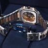 パテックフィリップ キュビタス Ref.5821/1AR-001 ステンレススチール/ローズゴールド ブルーソレイユ文字盤 未使用 9w55qexd 商品画像7
