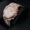 オーデマピゲ ロイヤルオーク クロノグラフ Ref.26242OR.ZZ.1322OR.02 ピンクゴールド ピンクゴールドダイヤル、ブリリアントカットダイヤモンドセット文字盤 美品 hihi59ew 商品画像4