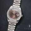 ロレックス デイデイトⅡ Ref.218239 ホワイトゴールド チョコレートローマン文字盤 美品 bsyn8rsn 商品画像11