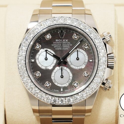 ロレックス デイトナ Ref.126579RBR ホワイトゴールド マザーオブパールxホワイト/ブラック文字盤 未使用 x6oqyf74 商品画像1