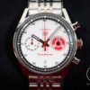 タグホイヤー カレラ クロノグラフ x チーム イクザワ Ref.CBS221M.EB0435 ステンレススチール ホワイト文字盤 未使用 jasiw2i8 商品画像1