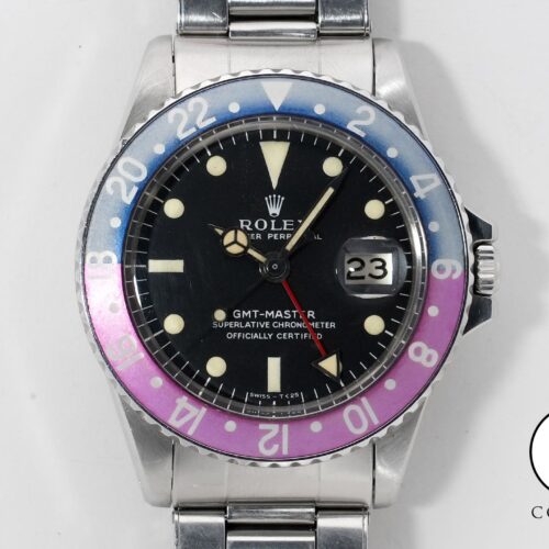 ロレックス GMTマスター Ref.1675 ステンレススチール ブラック文字盤 オイスターブレスレット 中古 548787yd 商品画像1