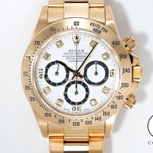 ロレックス デイトナ エルプリメロ Ref.16528G イエローゴールド ホワイトx8Pダイヤ文字盤 中古 ziw7vi38 商品画像1