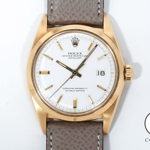 ロレックス デイトジャスト Ref.1600 イエローゴールド ホワイト文字盤 中古 octig7n9 商品画像1