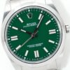 ロレックス オイスターパーペチュアル41 Ref.124300 ステンレススチール グリーン文字盤 中古 5bakgybx 商品画像3