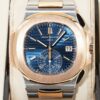 パテックフィリップ ノーチラス クロノグラフ Ref.5980/1AR-001 ステンレススチール/ローズゴールド ブルー文字盤 中古 der2f5mw 商品画像2
