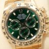 ロレックス デイトナ Ref.116508 イエローゴールド グリーン文字盤 美品 9dmcm6f4 商品画像3