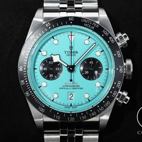 チューダー(チュードル) ブラックベイ クロノ Ref.79360N ステンレススチール フラミンゴブルー文字盤 未使用 qfukjhha 商品画像1