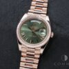ロレックス デイデイト40 Ref.228235 エバーローズゴールド オリーブグリーン文字盤 中古 cjme2wgi 商品画像10