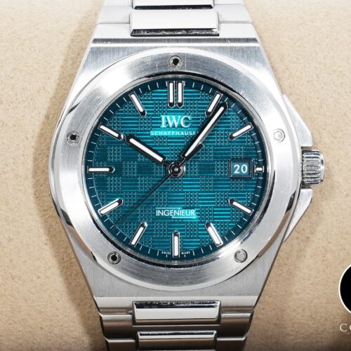 IWC インヂュニア オートマティック 40 Ref.IW328903 ステンレススチール グリーン文字盤 中古 tvs7ec55 商品画像1