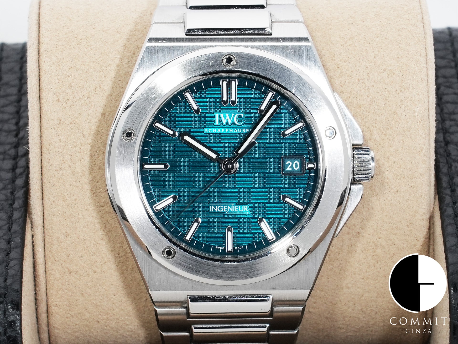IWC インヂュニア オートマティック 40 Ref.IW328903 ステンレススチール グリーン文字盤 中古 tvs7ec55 商品画像1