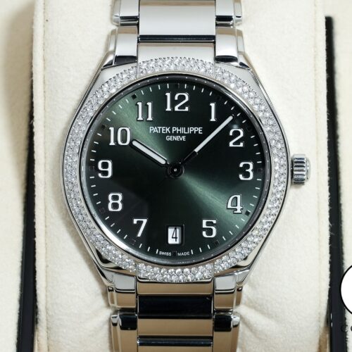 パテックフィリップ Twenty-4 Ref.7300/1200A-011 ステンレススチール オリーブグリーン ソレイユ文字盤 美品 a9kwcubd 商品画像1