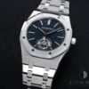オーデマピゲ ロイヤルオーク フライング トゥールビヨン エクストラ シン (RD#3) Ref.26670ST.OO.1240ST.02 ステンレススチール ブルー文字盤 美品 yc6r4bm2 商品画像10