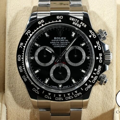 ロレックス デイトナ Ref.116500LN ステンレススチール ブラック文字盤 商品画像1