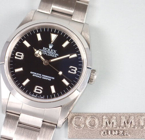 ロレックス エクスプローラーI Ref.14270 ブラック文字盤 中古 explorer-17 商品画像1