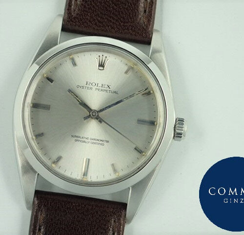 ロレックス オイスターパーペチュアル Ref.1018 シルバー文字盤 中古 oyster-perpetual-34 商品画像1