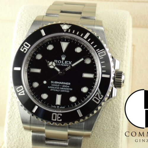 ロレックス サブマリーナー Ref.124060 ブラック文字盤 未使用 submariner-435-2 商品画像1