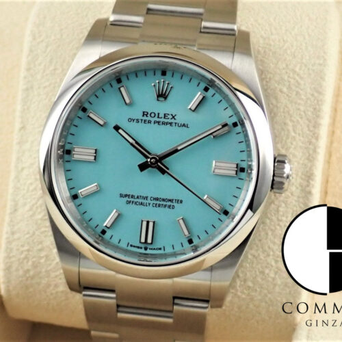 ロレックス オイスターパーペチュアル Ref.126000 ターコイズ文字盤 極美品 oyster-perpetual-78 商品画像1