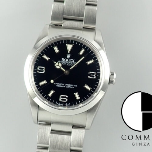 ロレックス エクスプローラーI Ref.14270 ブラック文字盤 中古 explorer-348 商品画像1