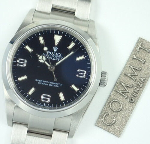 ロレックス エクスプローラーI Ref.114270 ブラック文字盤 中古 post-39918 商品画像1