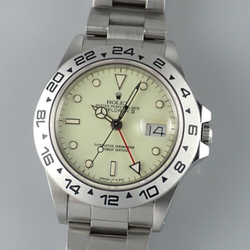 ロレックス エクスプローラーII Ref.16550 ホワイト文字盤 中古 explorer2-76 商品画像1