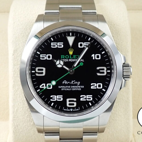 ロレックス エアキング Ref.126900 ステンレススチール ブラック文字盤 商品画像1