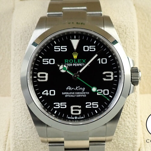 ロレックス エアキング Ref.126900 ステンレススチール ブラック文字盤 商品画像1