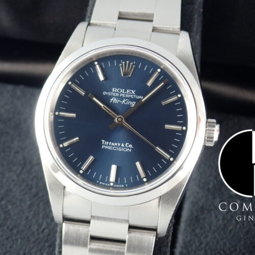 ロレックス エアキング Ref.14000 ブルー文字盤 中古 airking-32 商品画像1