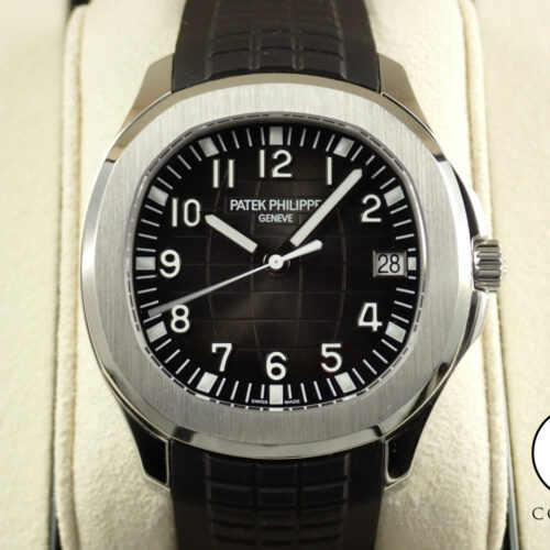 パテックフィリップ アクアノート Ref.5167A-001 ステンレススチール ブラック文字盤 商品画像1