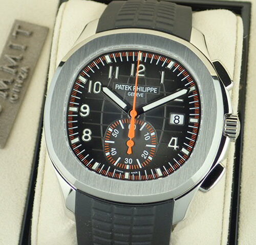 パテックフィリップ アクアノート Ref.5968A-001 ブラック文字盤 未使用 aquanaut-20 商品画像1