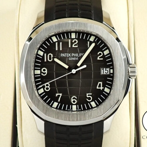 パテックフィリップ アクアノート Ref.5167A-001 ステンレススチール ブラック文字盤 商品画像1