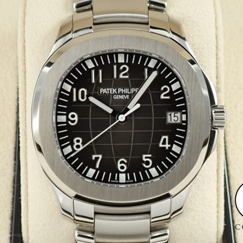 パテックフィリップ アクアノート エクストララージ Ref.5167/1A-001 ステンレススチール ブラック文字盤 商品画像1