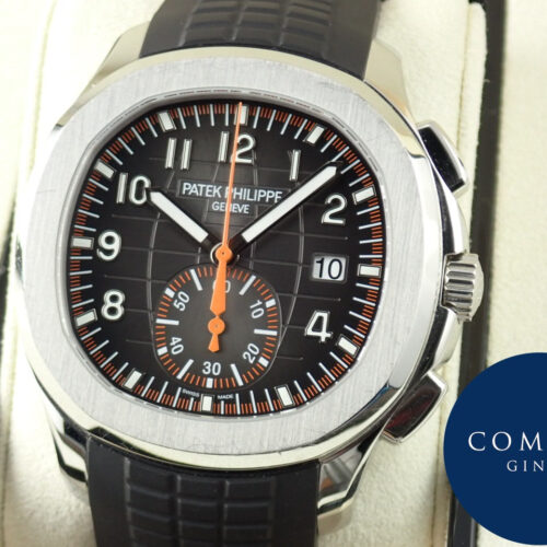 パテックフィリップ アクアノート Ref.5968A-001 ブラック文字盤 中古 aquanaut-46 商品画像1
