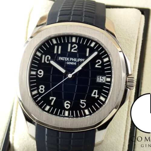パテックフィリップ アクアノート Ref.5168G-001 ブルー文字盤 中古 aquanaut-65 商品画像1