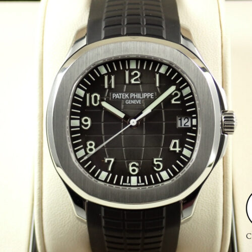 パテックフィリップ アクアノート Ref.5167A-001 ステンレススチール ブラック文字盤 商品画像1