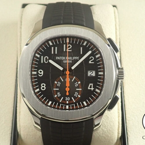 パテックフィリップ アクアノート クロノグラフ Ref.5968A-001 ステンレススチール ブラック文字盤 商品画像1