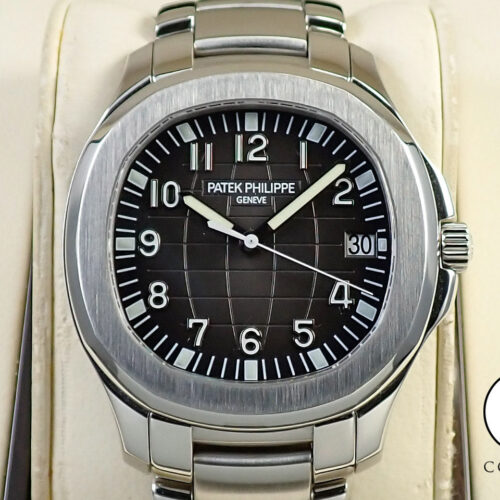 パテックフィリップ アクアノート エクストララージ Ref.5167/1A-001 ステンレススチール ブラック文字盤 商品画像1