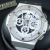 ウブロ ビッグバン Ref.311.SE.2010.RW.1104.JSM12 ホワイトハーフスケルトン文字盤 中古 bigbang-15 商品画像1
