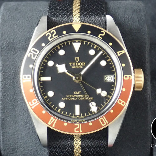チューダー(チュードル) ヘリテージ ブラックベイ GMT S&G Ref.79833MN ブラック文字盤 未使用 8M633710 商品画像1