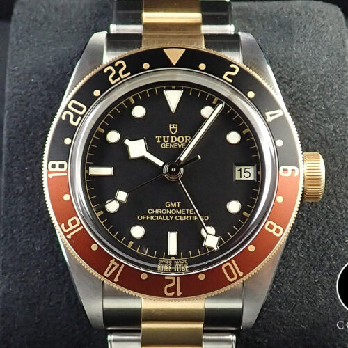 チューダー(チュードル) ヘリテージ ブラックベイ GMT S&G Ref.79833MN ブラック文字盤 未使用 31Y76TC4 商品画像1